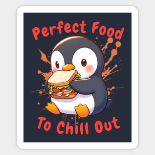 BLT penguin Sticker